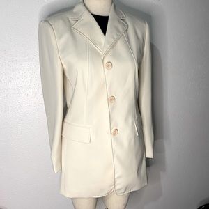 Votre Nom suit jacket size 2 cream color
